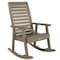 Highwood Usa Weatherly Rocking Chair Outdoor Furniture for Patio, Backyard, Garden AD-RKCH2-WBR - alternate 1